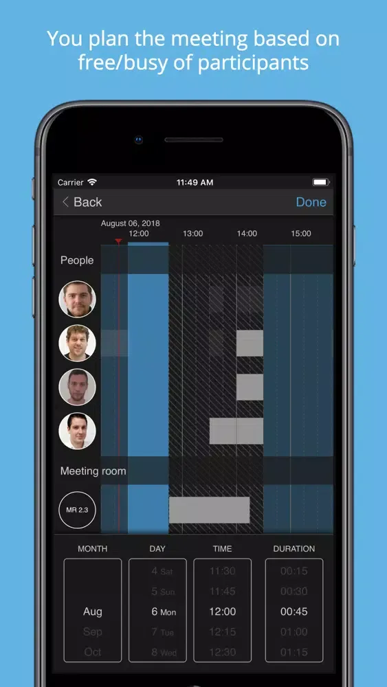 Screenshot di Tieto My Meetings