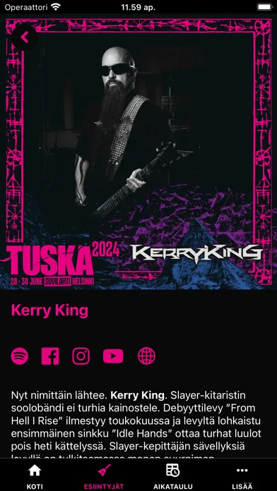 ภาพหน้าจอของ Tuska