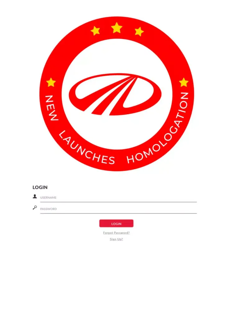 Capturas de tela do Launch Homologation iPad 