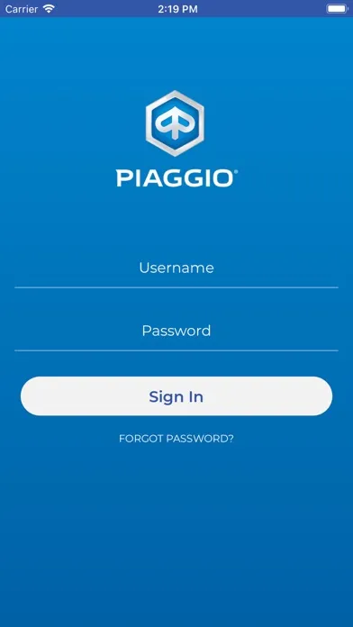 Piaggio DBHI سکرین شاٹس