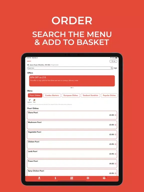 Capturas de tela do All in One Takeaway iPad 