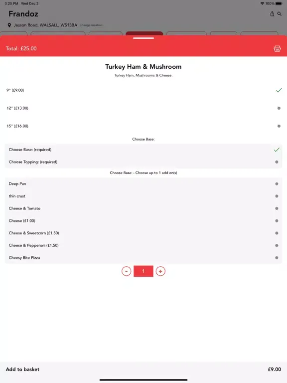 Ảnh chụp màn hình của Frandoz iPad 