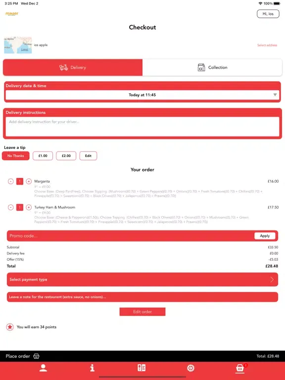 Ảnh chụp màn hình của Frandoz iPad 