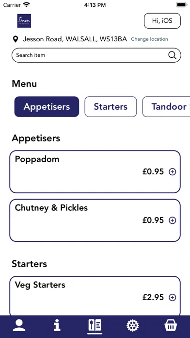 Imon Tandoori 스크린샷