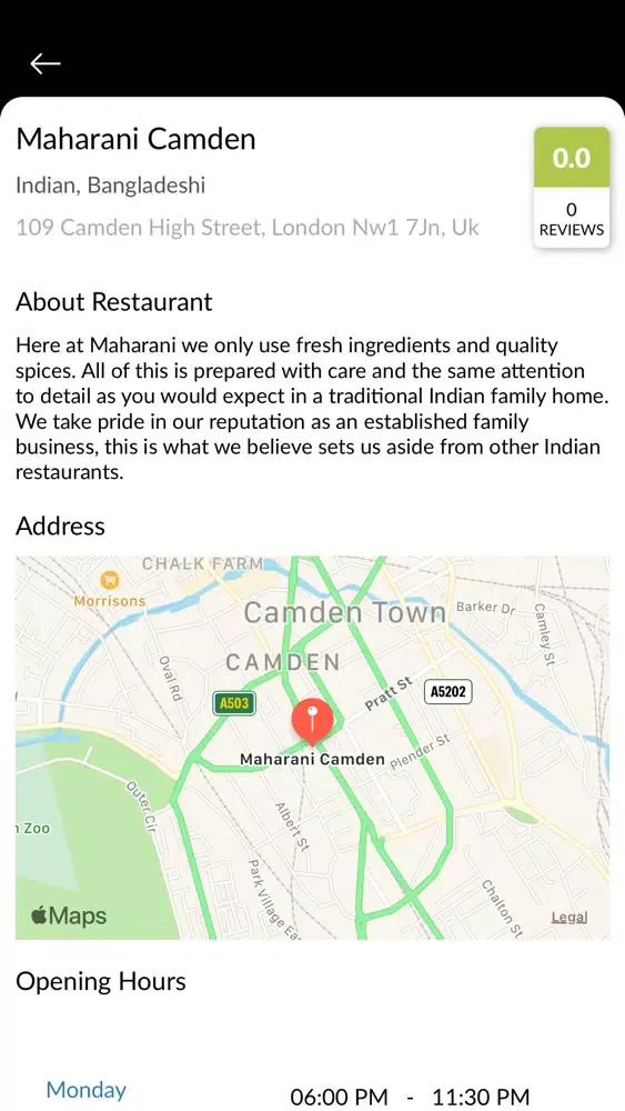 Maharani Camden Ekran Görüntüleri