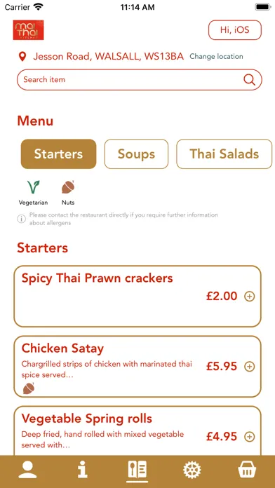 Screenshot di Mai Thai Kitchen