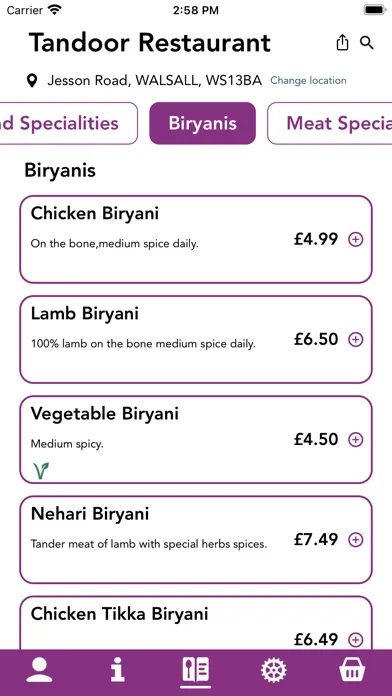 Tandoor Restaurant Norbury应用截图