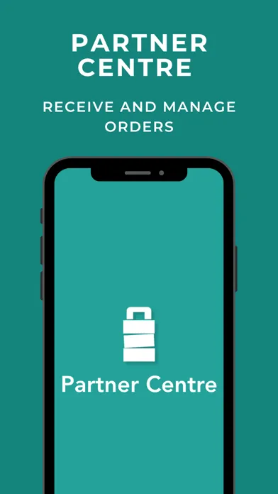TiffinTom Partner Centre應用截圖