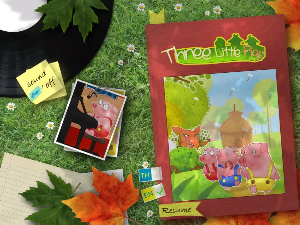 The Three Little Pigs. iPad  سکرین شاٹس