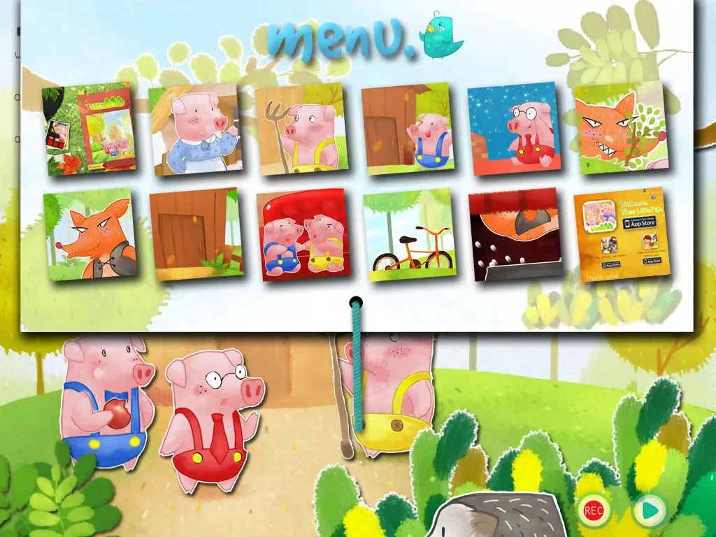 The Three Little Pigs. iPad  سکرین شاٹس