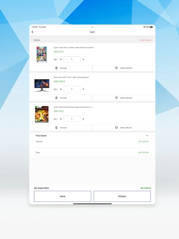 Capturas de pantalla de GameStreet iPad 