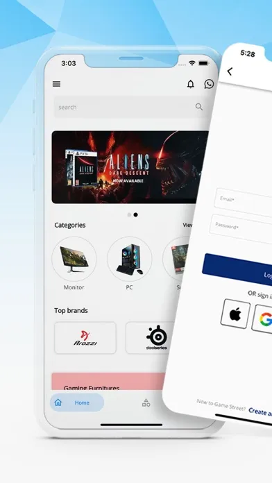 Capturas de pantalla de GameStreet