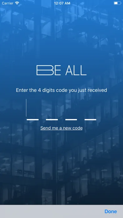 BE ALL Access Screenshots