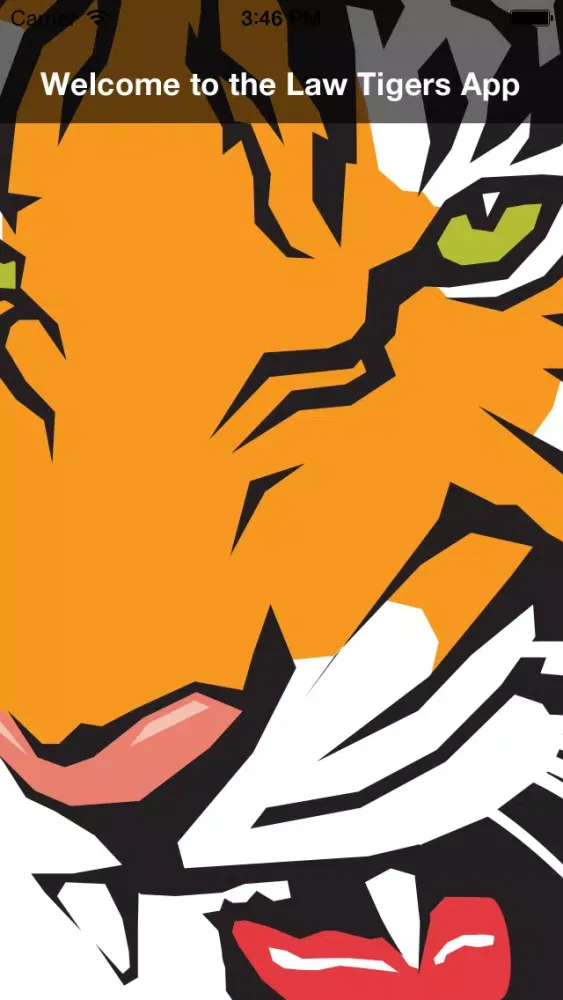 Law Tigers Mobile App Screenshots