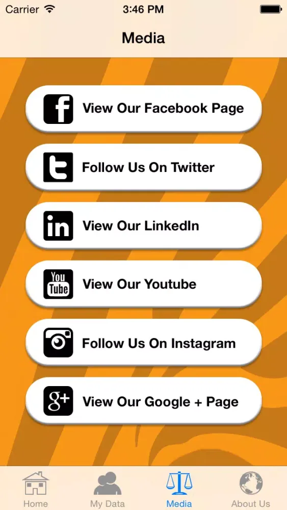 Law Tigers Mobile App Screenshots