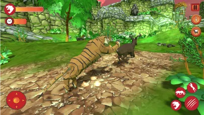 ภาพหน้าจอของ King Tiger Quest Wildcat Game