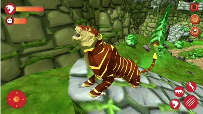 ภาพหน้าจอของ King Tiger Quest Wildcat Game
