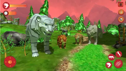 ภาพหน้าจอของ King Tiger Quest Wildcat Game