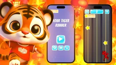 ภาพหน้าจอของ Your Tiger Runner