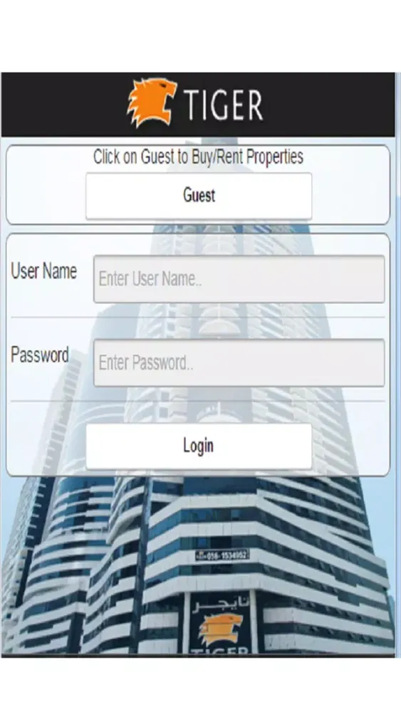 Tiger Property Management Ekran Görüntüleri