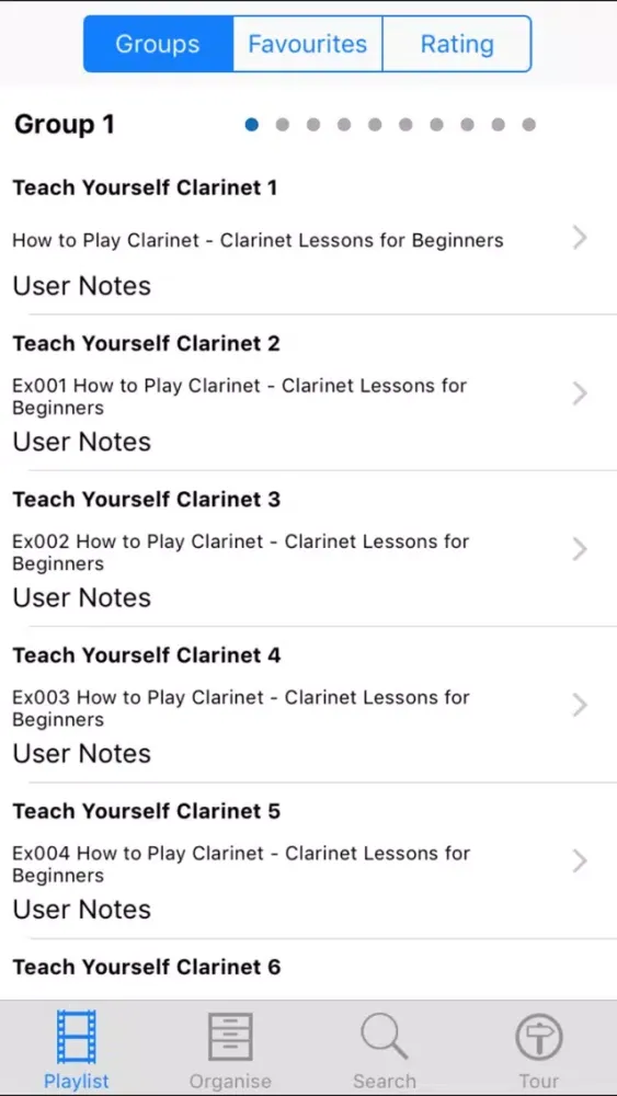 Teach Yourself Clarinet Screenshots