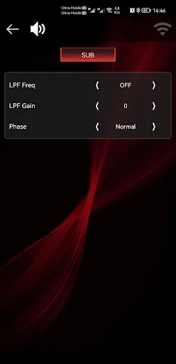 Capturas de pantalla de Nakamichi AMC App