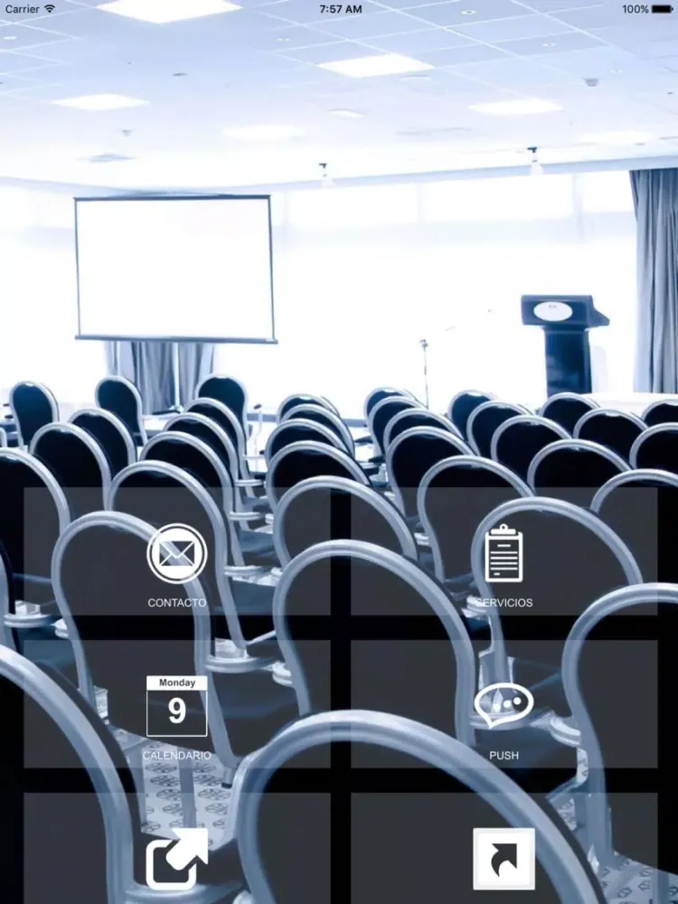 Screenshot di Desarrollo Organizacional RR iPad