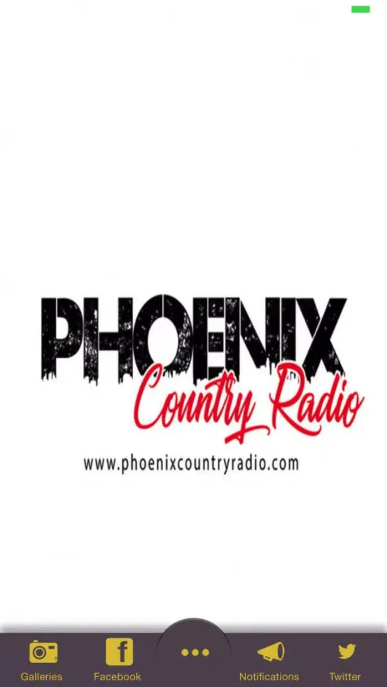Capturas de tela do Phoenix Country Radio