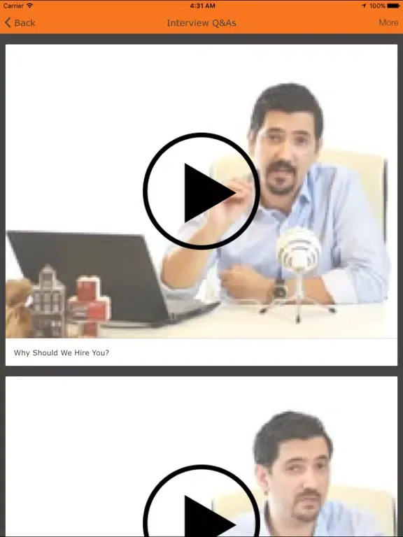 Interview Questions & Answers iPad 應用截圖