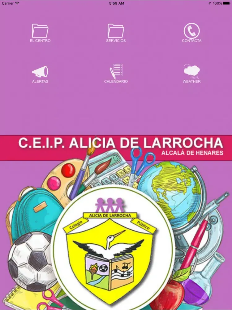 ceip alicia de larrocha iPad  سکرین شاٹس