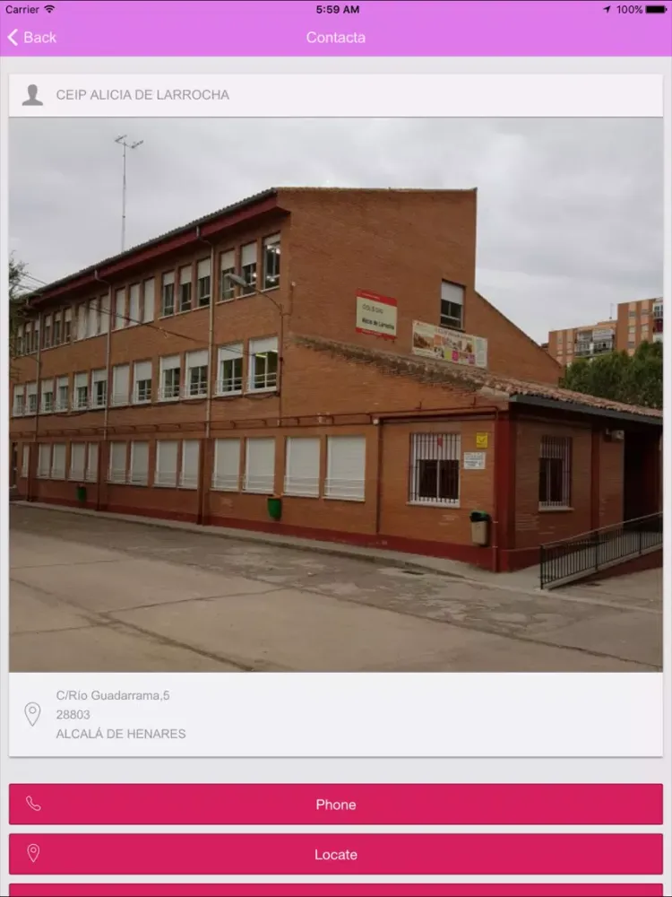 ceip alicia de larrocha iPad  سکرین شاٹس