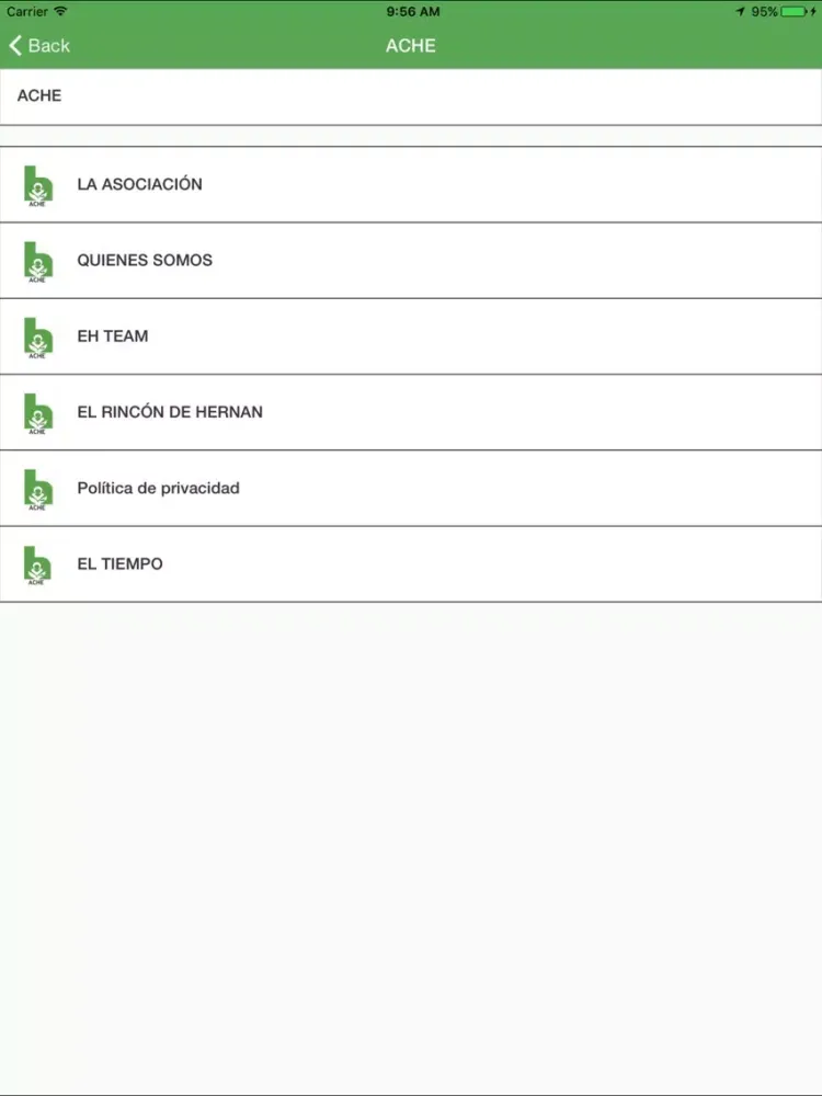 Asociación Corea Huntington iPad 应用截图