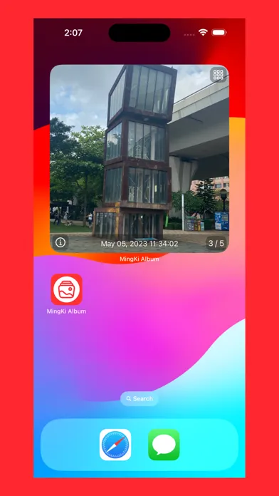 ภาพหน้าจอของ MingKi Album Widgets