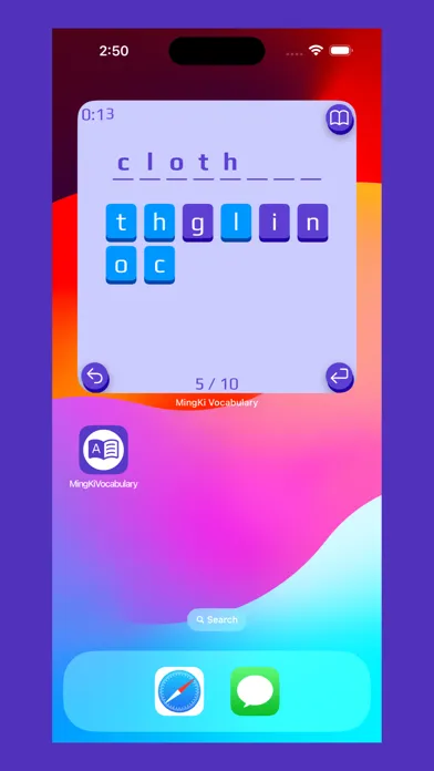 Capturas de pantalla de MingKi Vocabulary Games