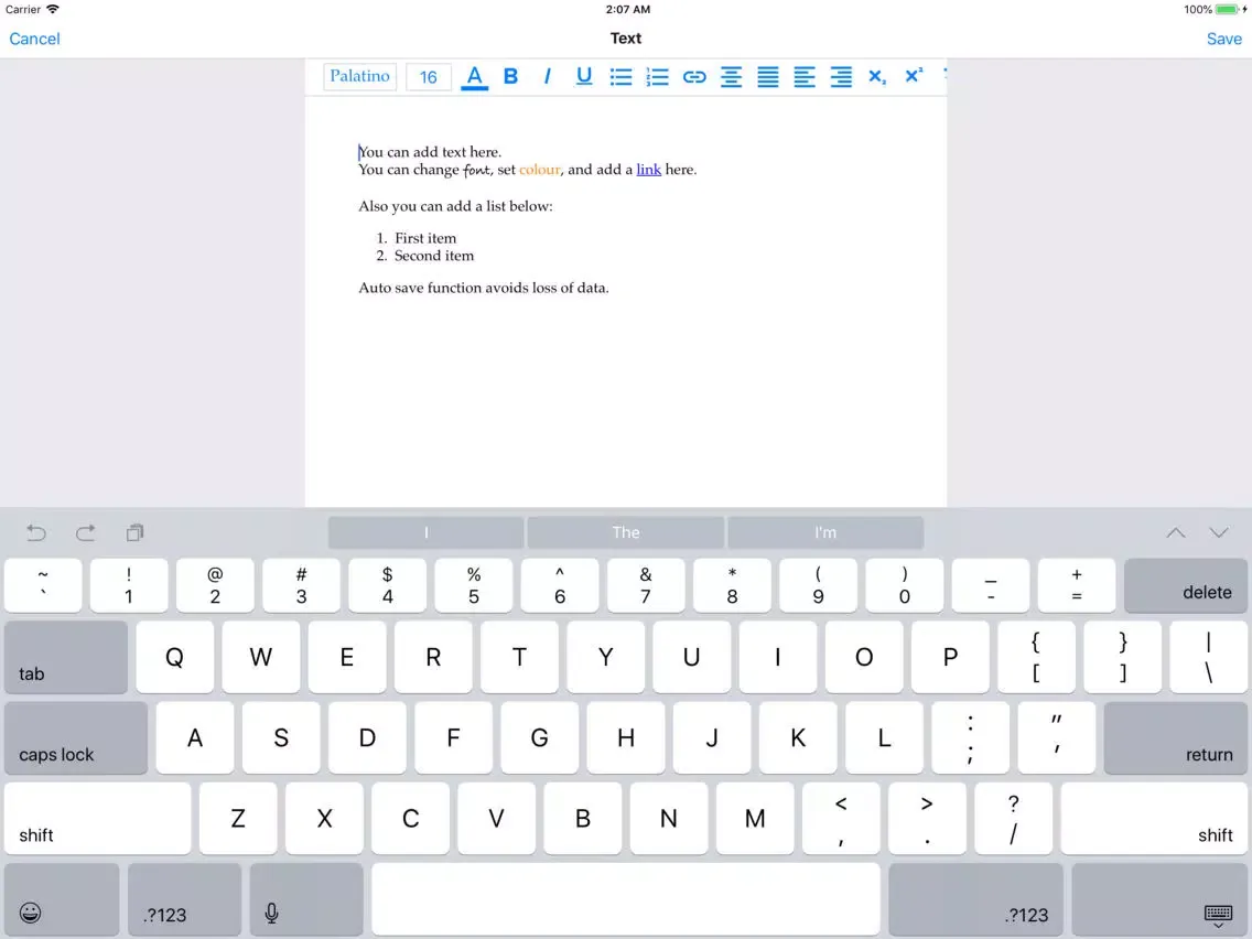 ภาพหน้าจอของ Ching - Journal Book Builder iPad 