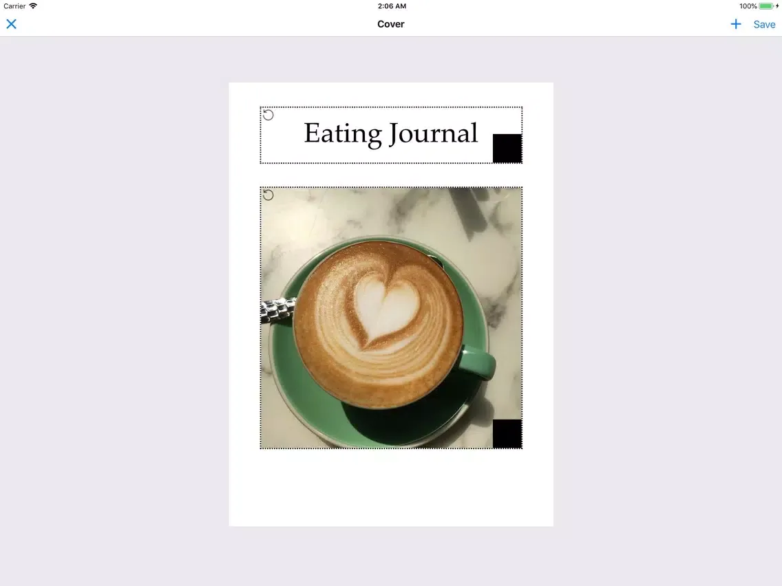 ภาพหน้าจอของ Ching - Journal Book Builder iPad 