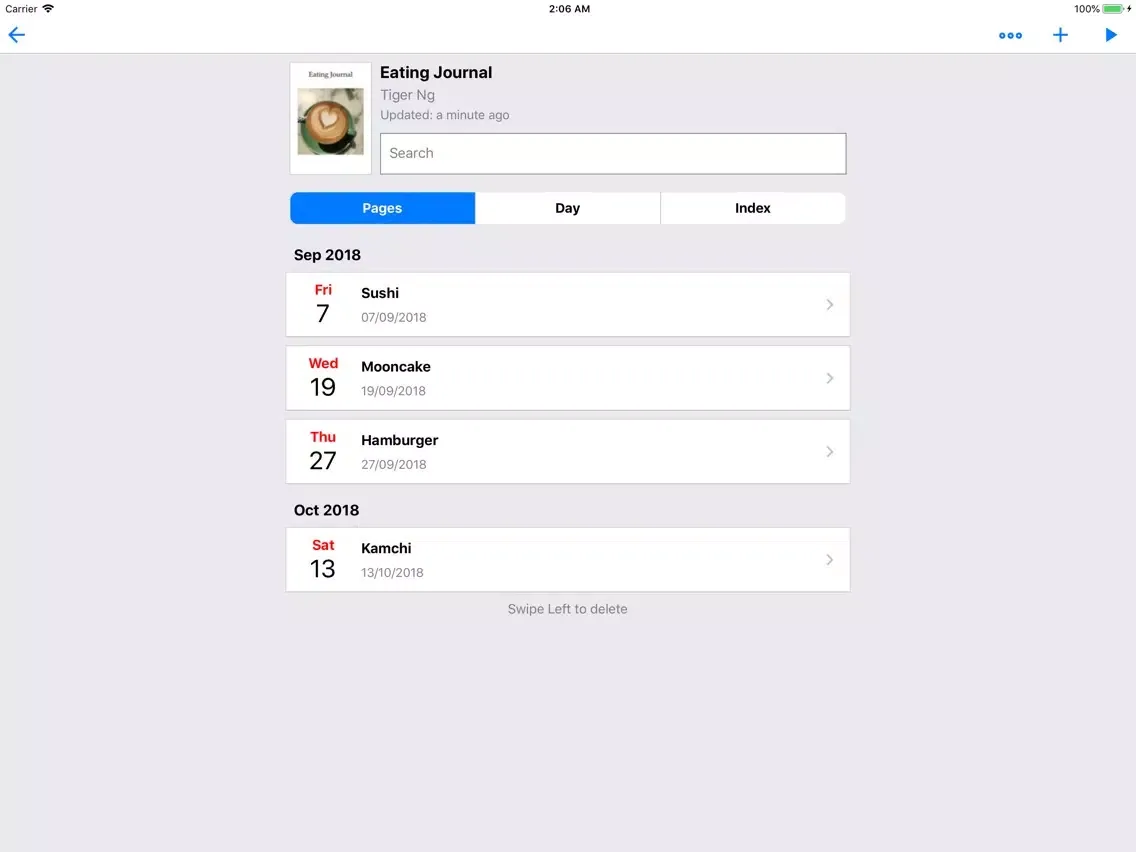 ภาพหน้าจอของ Ching - Journal Book Builder iPad 