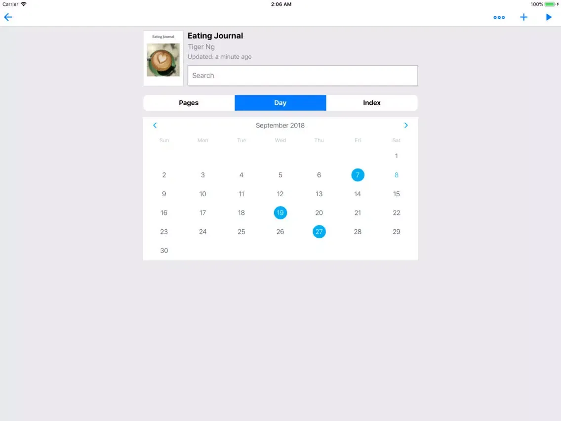 ภาพหน้าจอของ Ching - Journal Book Builder iPad 