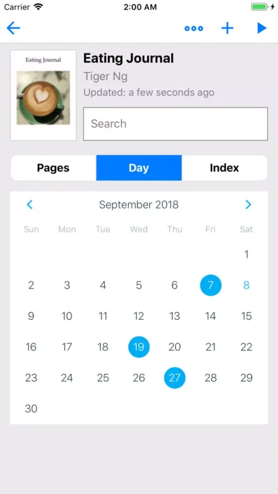 ภาพหน้าจอของ Ching - Journal Book Builder