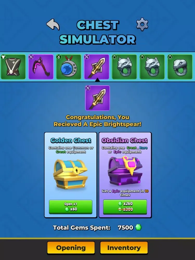 Archer Hero Master iPad  سکرین شاٹس