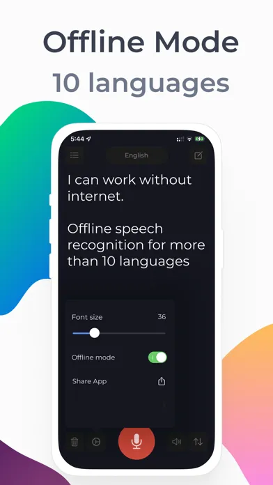 Transcribe Voice To Text Deaf स्क्रीनशॉट