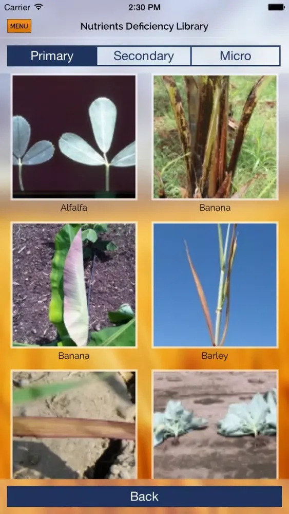 Capturas de pantalla de TigerSul Crop Nutrient Calculator
