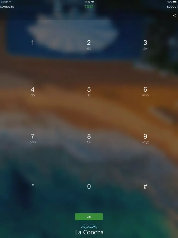 Скриншоты La Concha iConnect iPad 