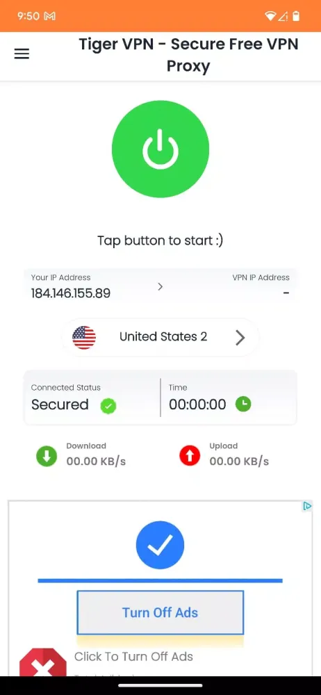 Tiger VPN - Secure VPN Proxy Screenshots