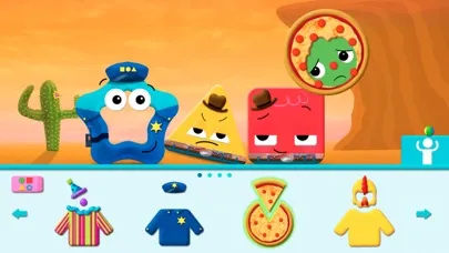 Tangkapan skrin Tiggly Shape's Got Talent