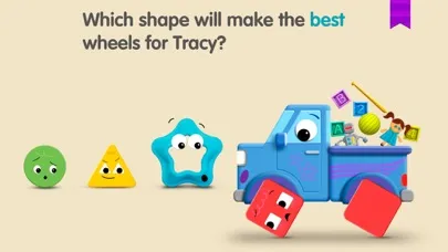 Tangkapan skrin Tiggly Shape's Got Talent