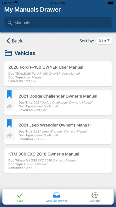 FreshManuals سکرین شاٹس