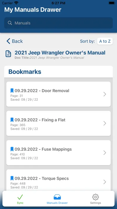FreshManuals سکرین شاٹس