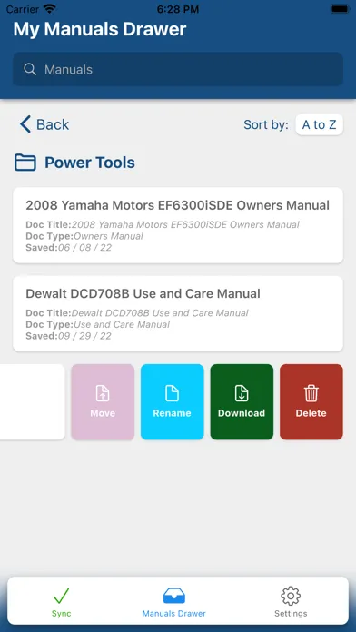 FreshManuals سکرین شاٹس