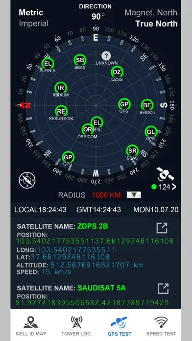 Cell Phone Towers World Map 스크린샷